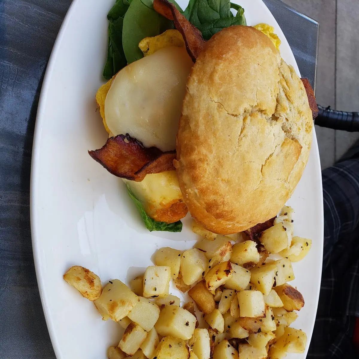 Breakfast Biscuit Sandwich