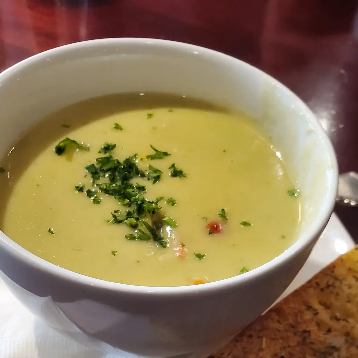 Roasted Poblano and Corn Chowder