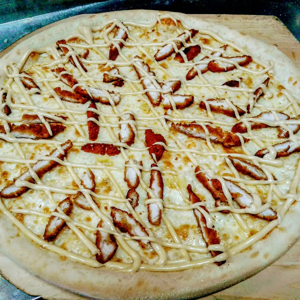 Chicken Tenders Pizza