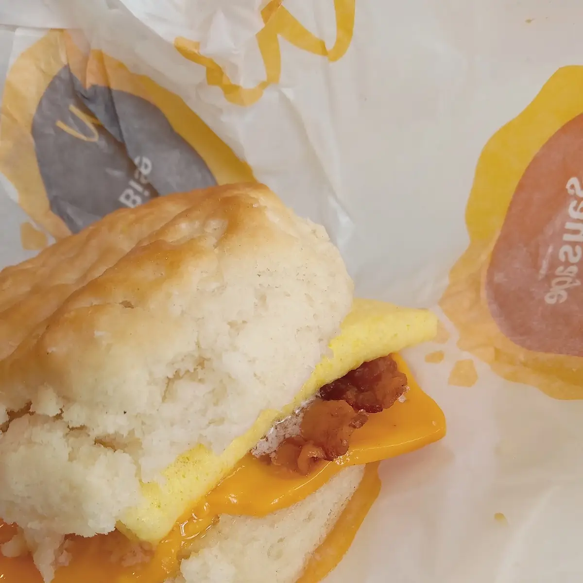 Bacon Egg Cheese Biscuit