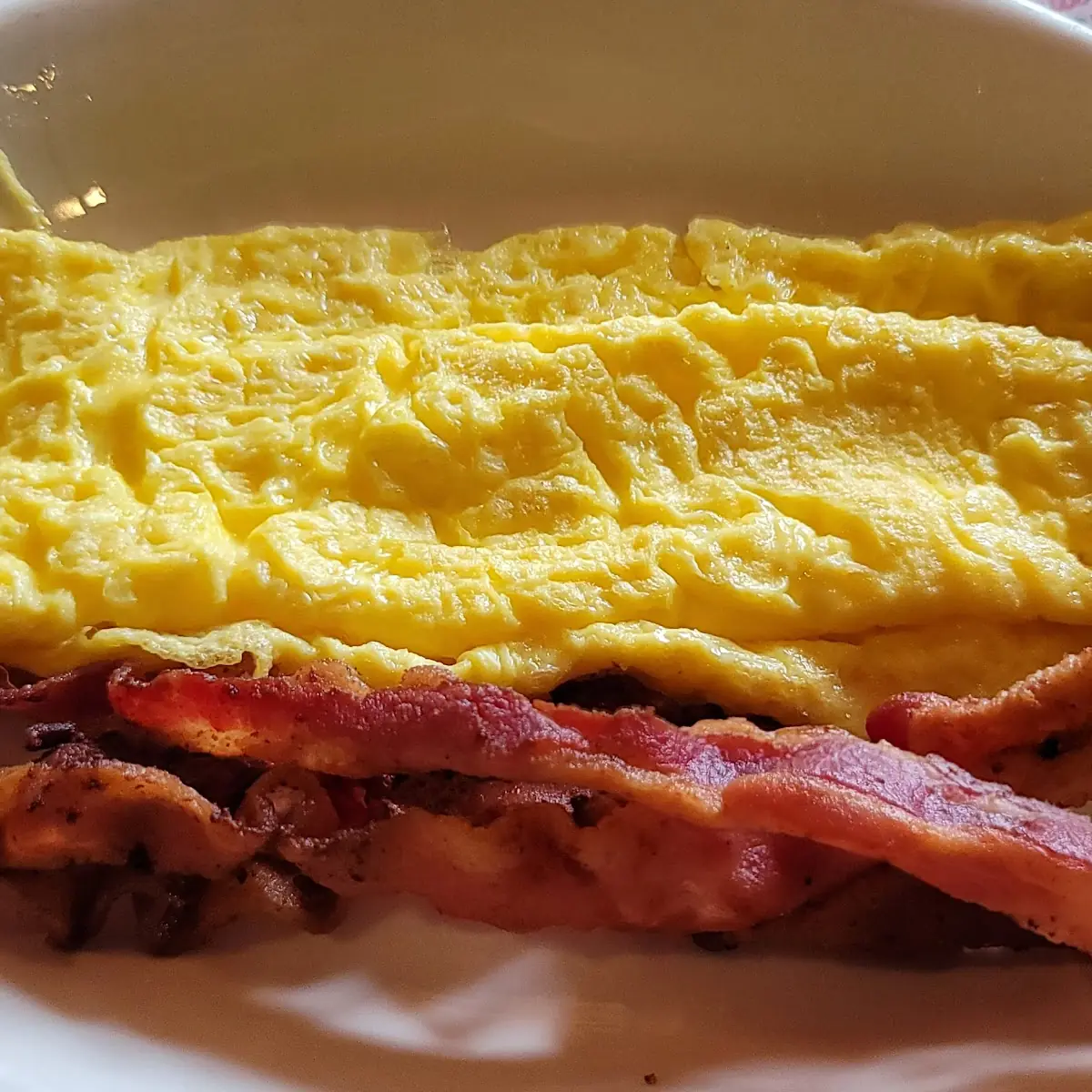 Bacon & Cheese Omelette