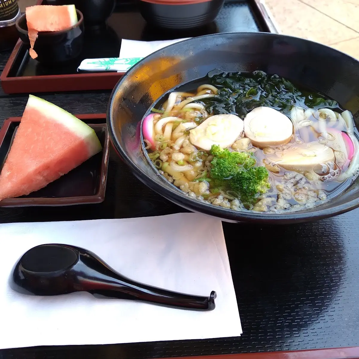 Traditional Udon Noodle Soup