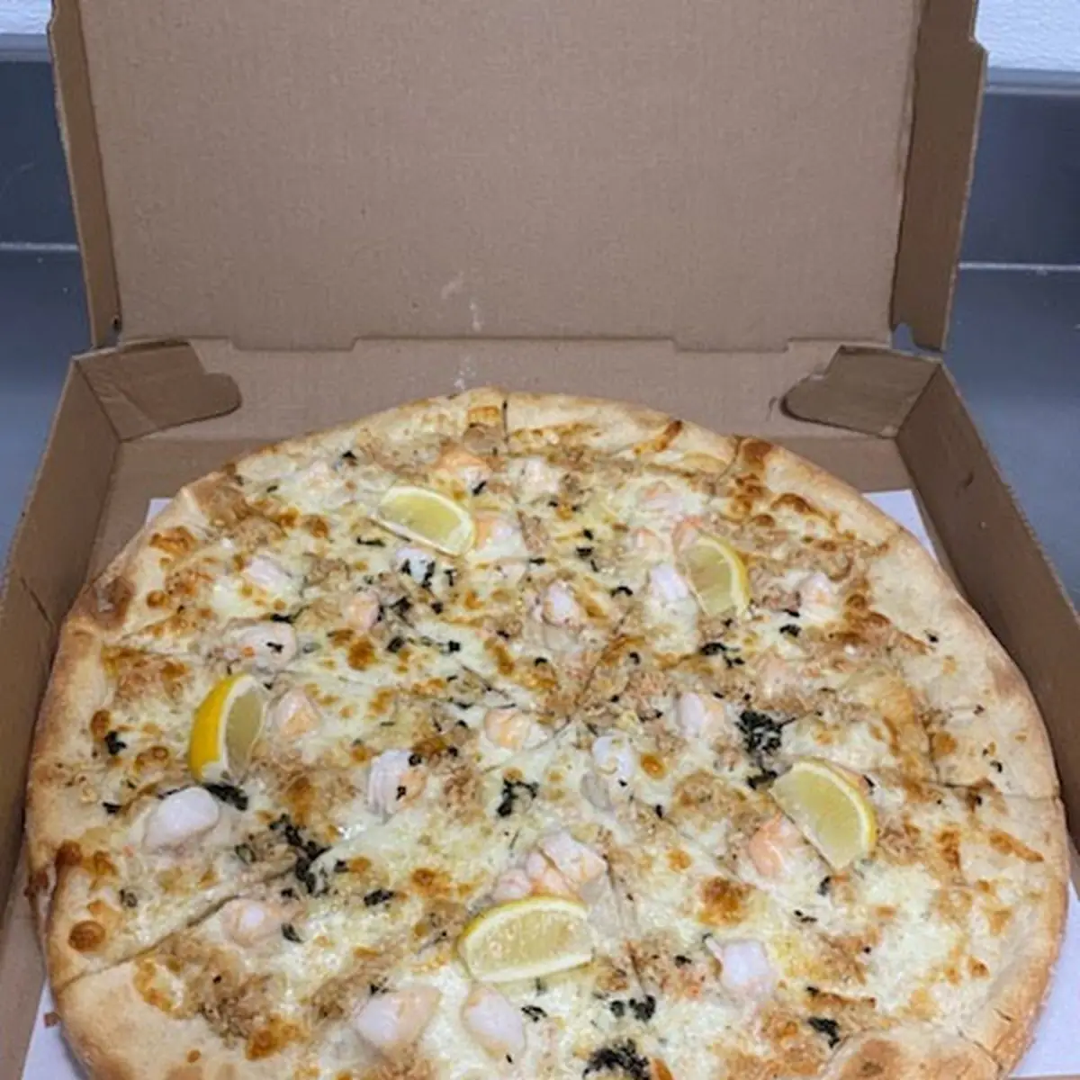 Clams Casino Pizza