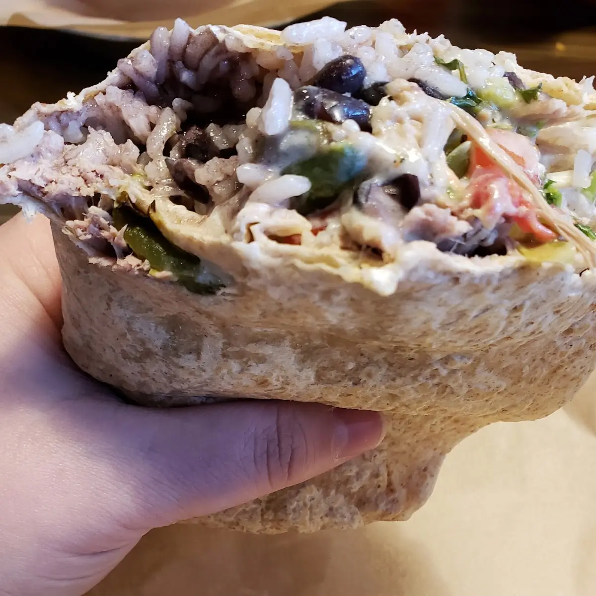Chicken Burrito