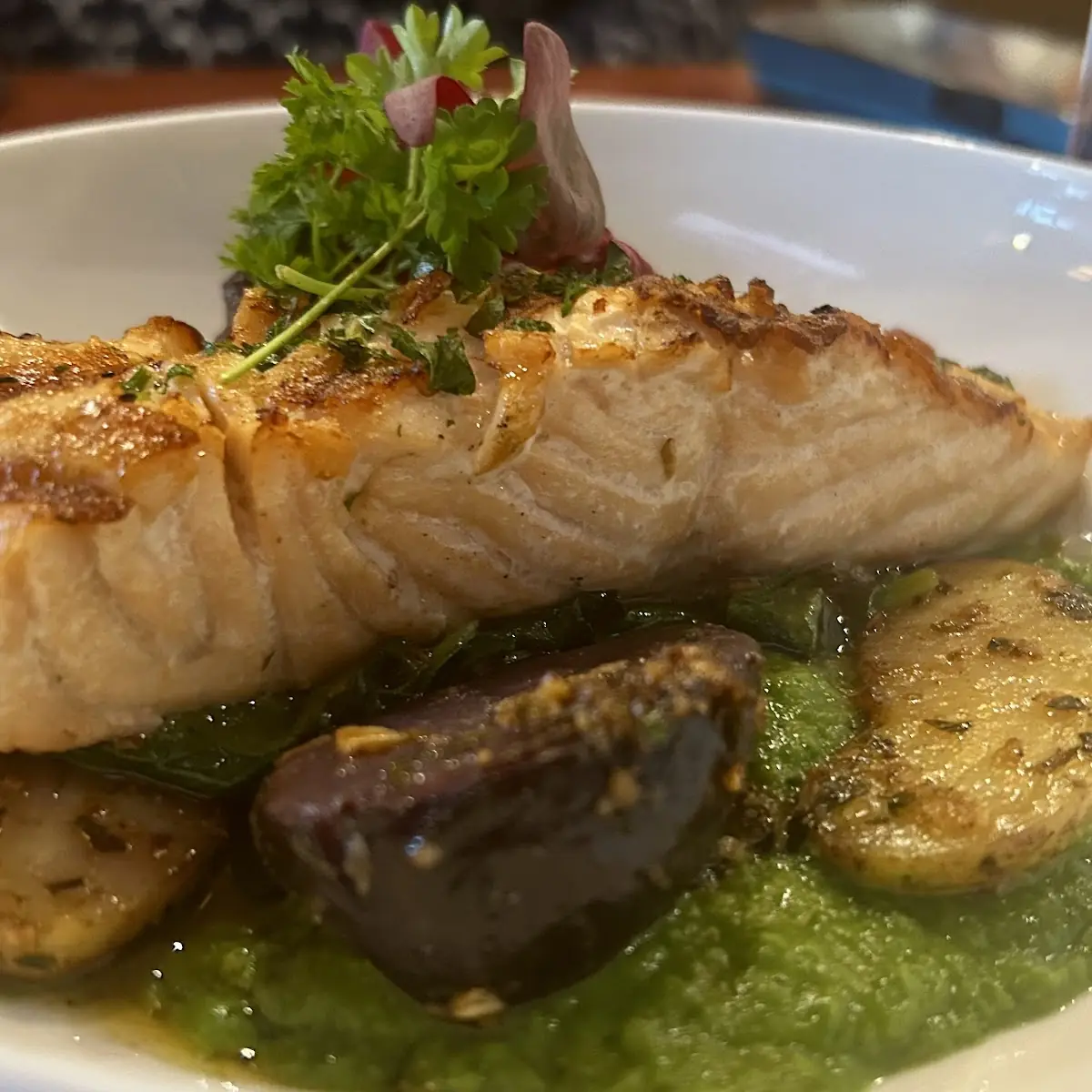 Grilled Atlantic Salmon