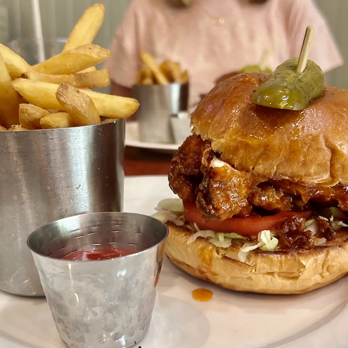 Hot Honey Chicken Sandwich