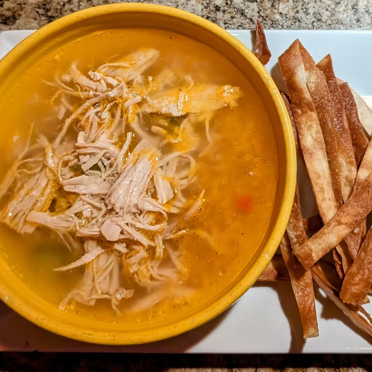 Chicken Rice and Tortilla