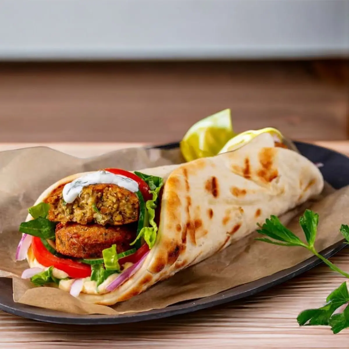 Beef Kofta Wrap