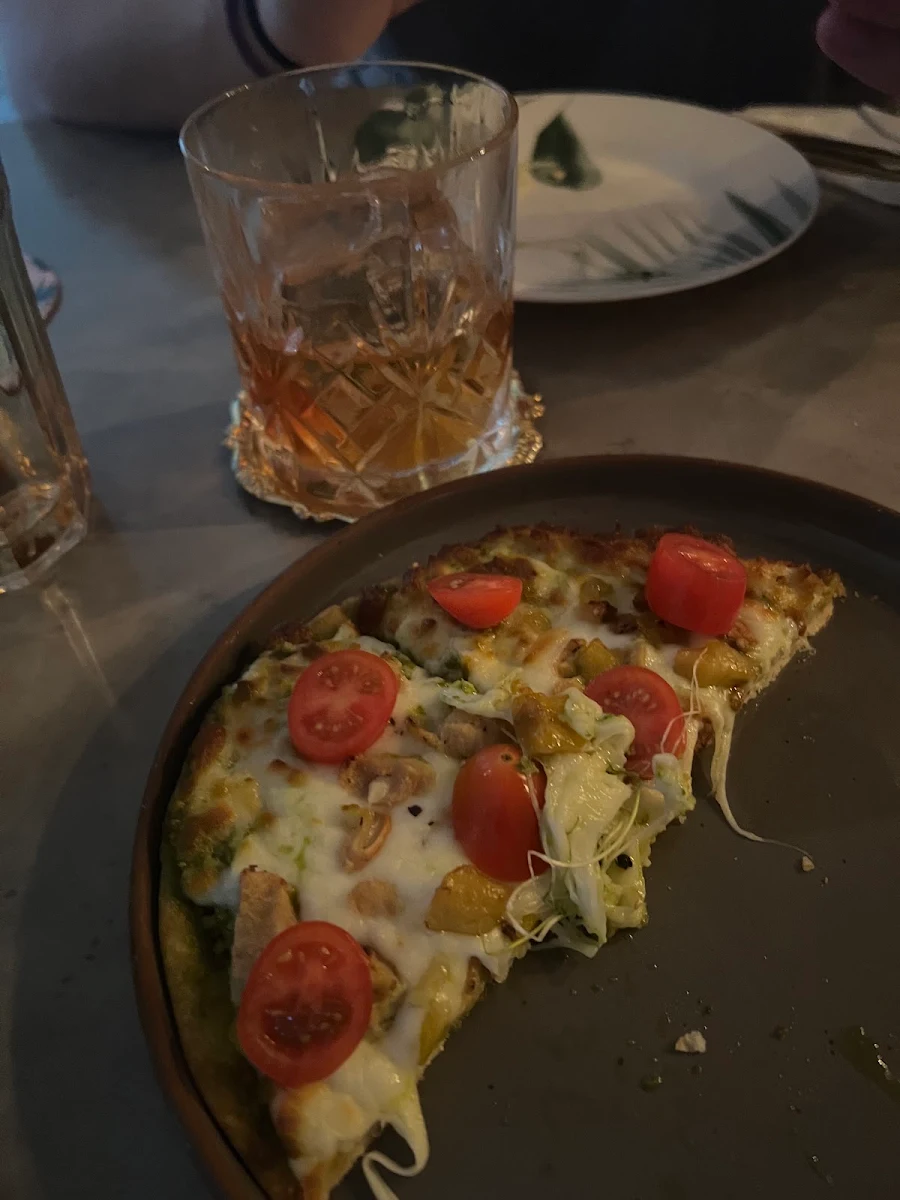 Pesto Chicken Pizza