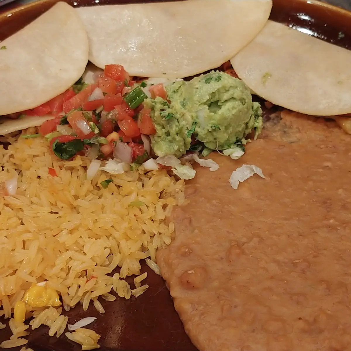 Three Soft Taco Dinner