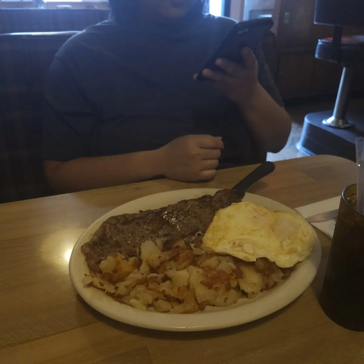 Chicken Fried Steak and Eggs