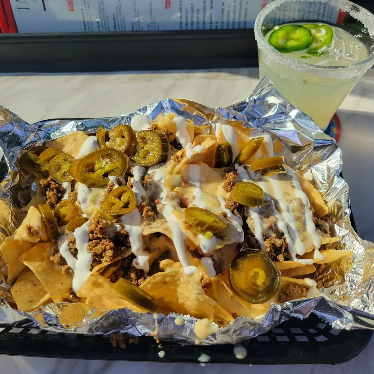 Nachos Con Carne Molida