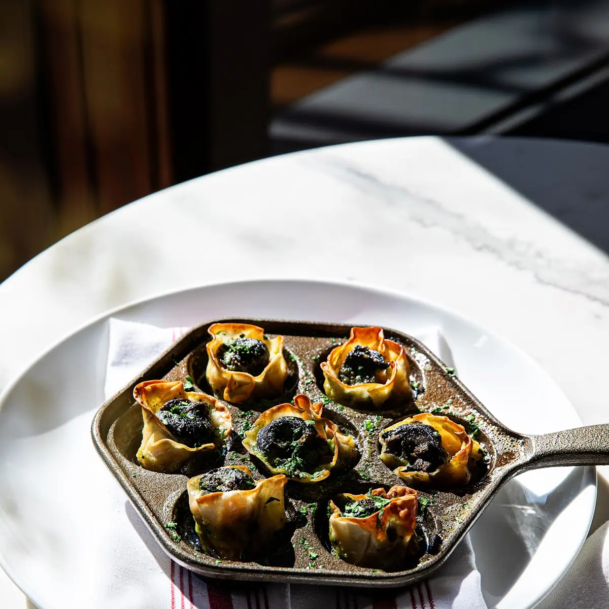 Escargot Dumplings