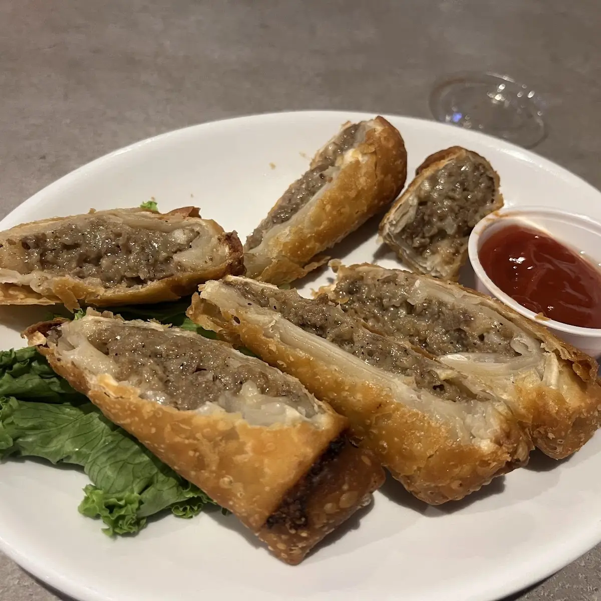 Cheesesteak Egg Rolls