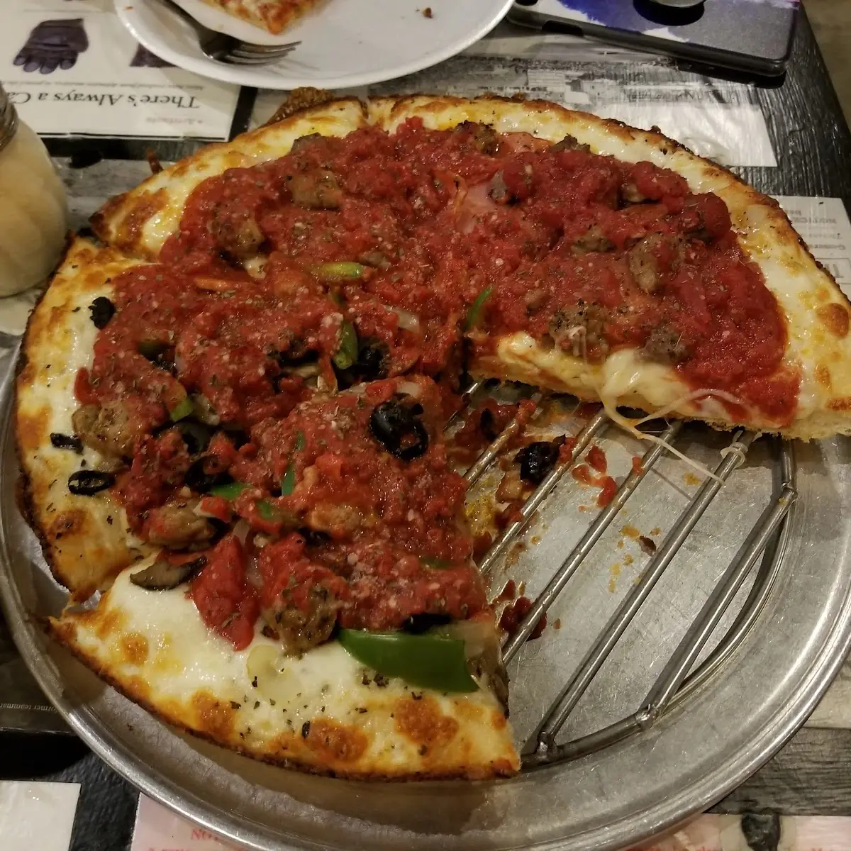 Chicago Style Supreme Pizza