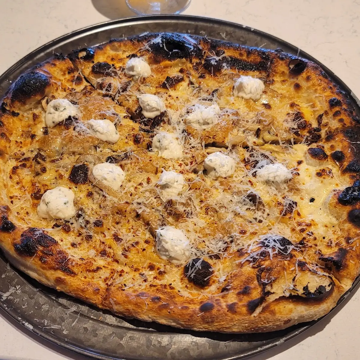 Mushroom Pizza