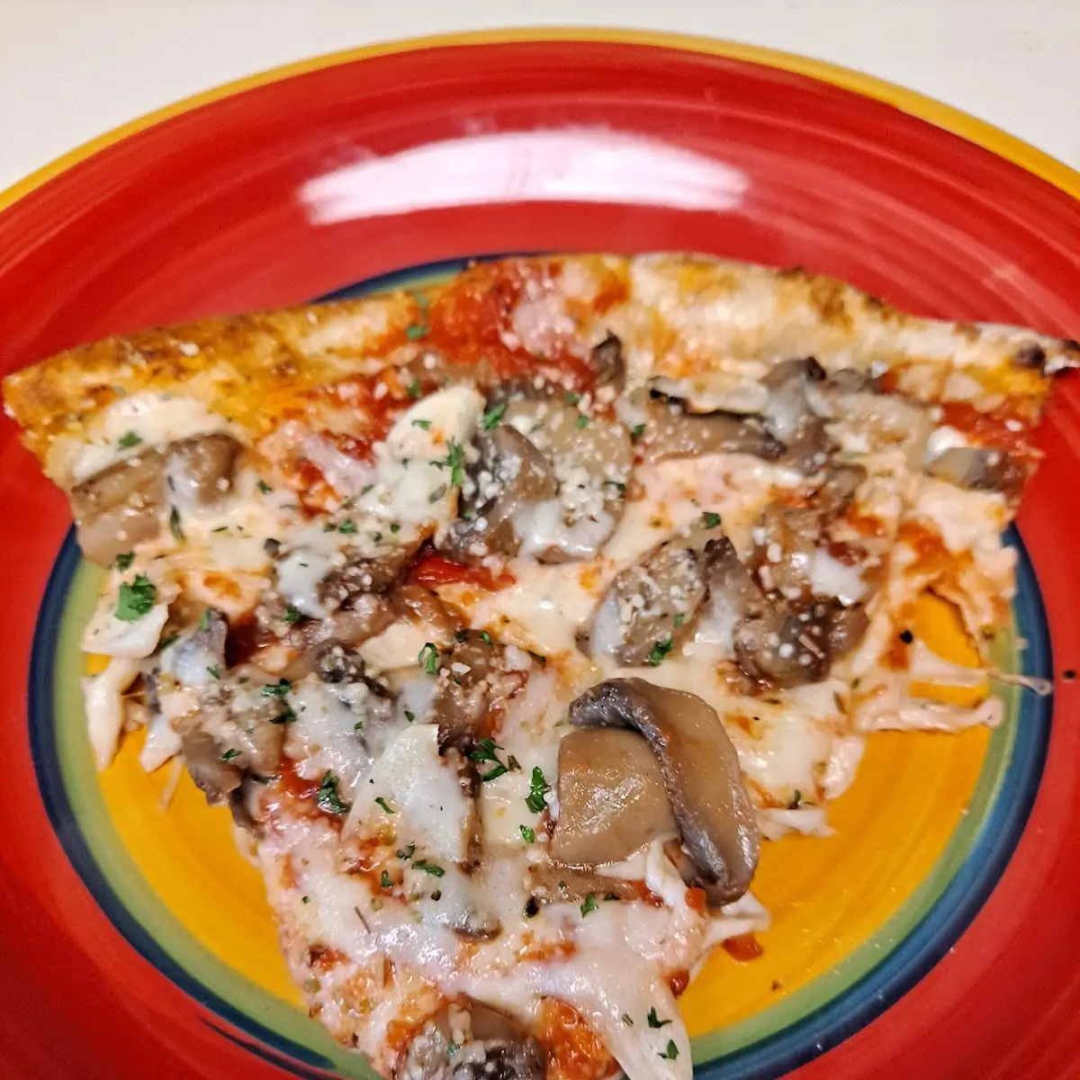 Large Cheese Pizza Pepperoni and Mushroom Pizza