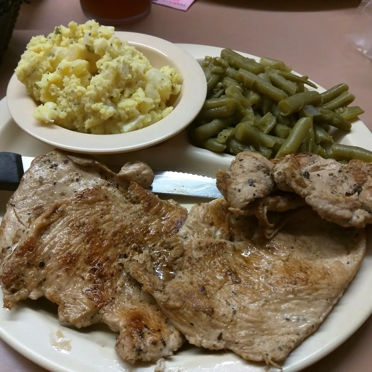 Grilled Chicken with Two Sides