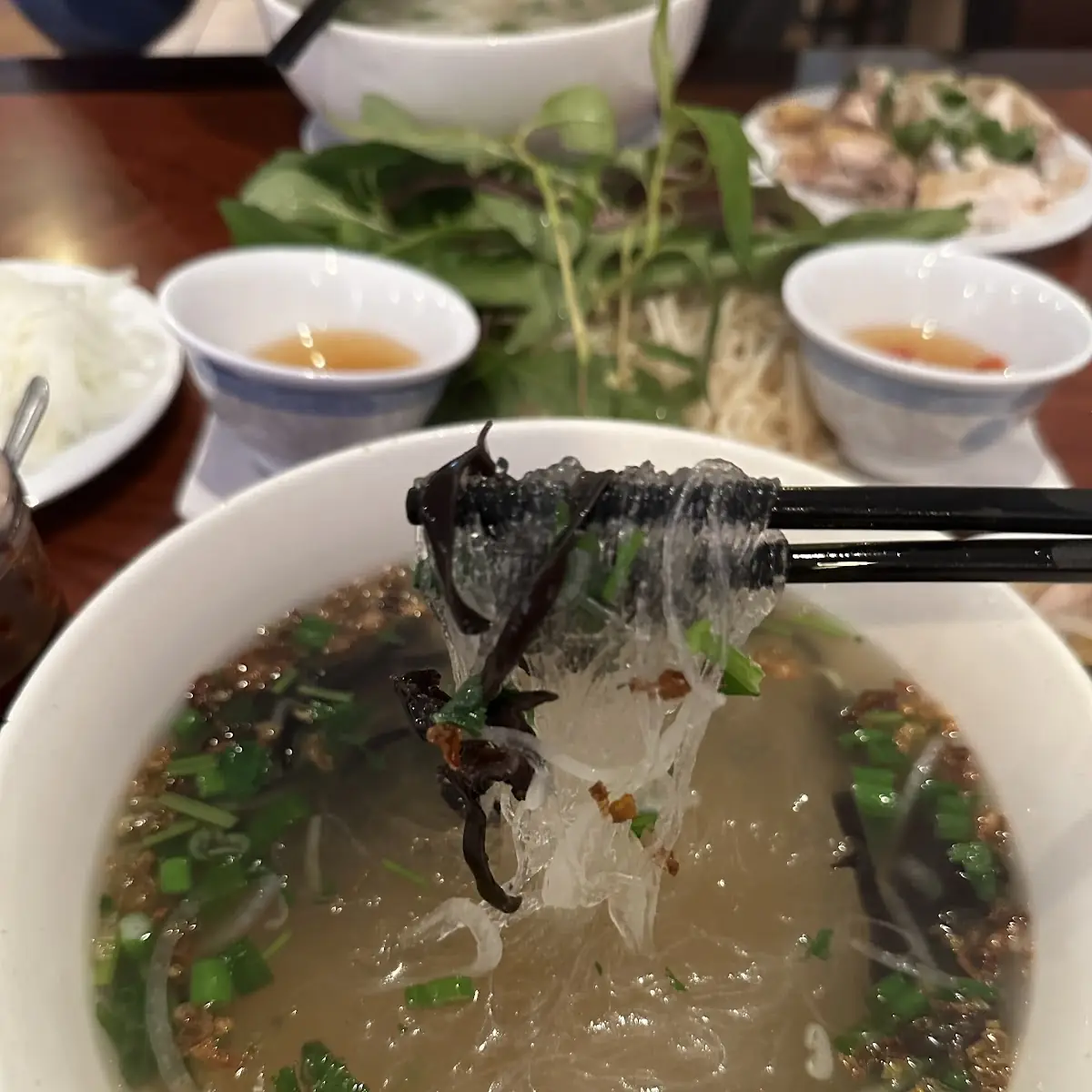 Chao Thit Bo Trung Bac Thao Congee with Beef Thousand Year Old Egg