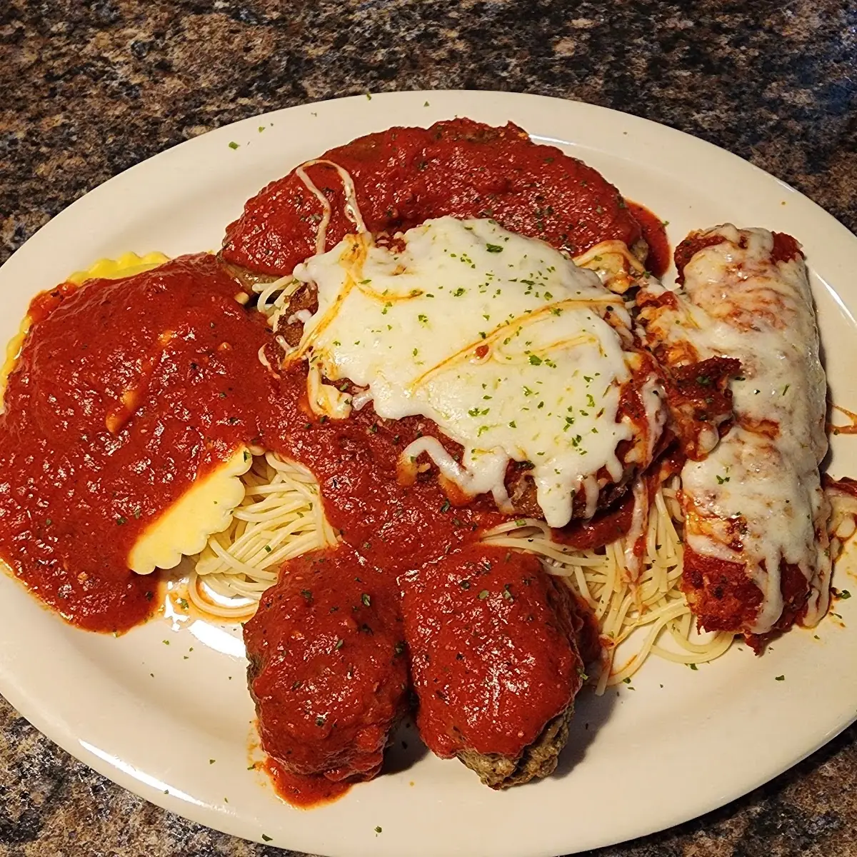 Breaded Veal Parmigiana