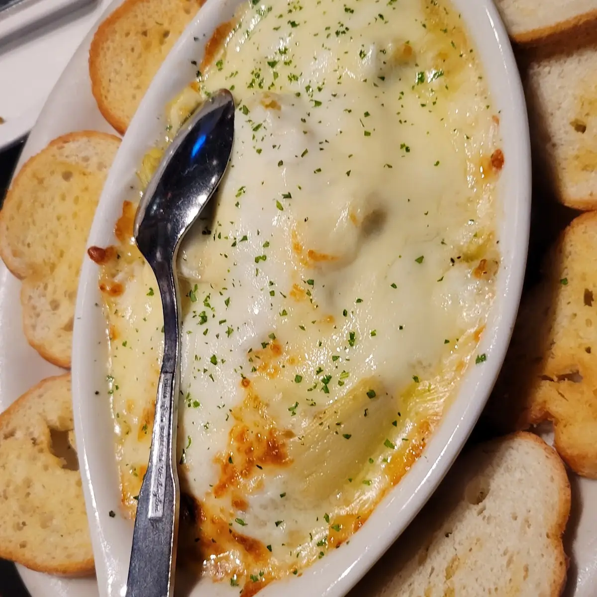 Cheesy Baked Artichoke Hearts
