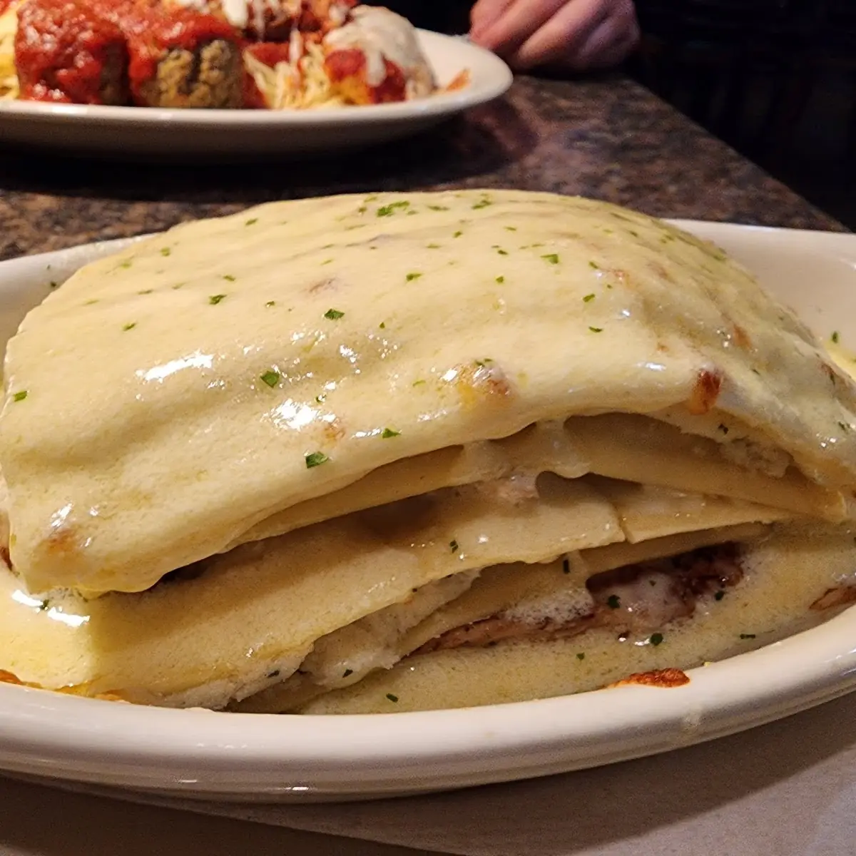 Chicken Alfredo Lasagna