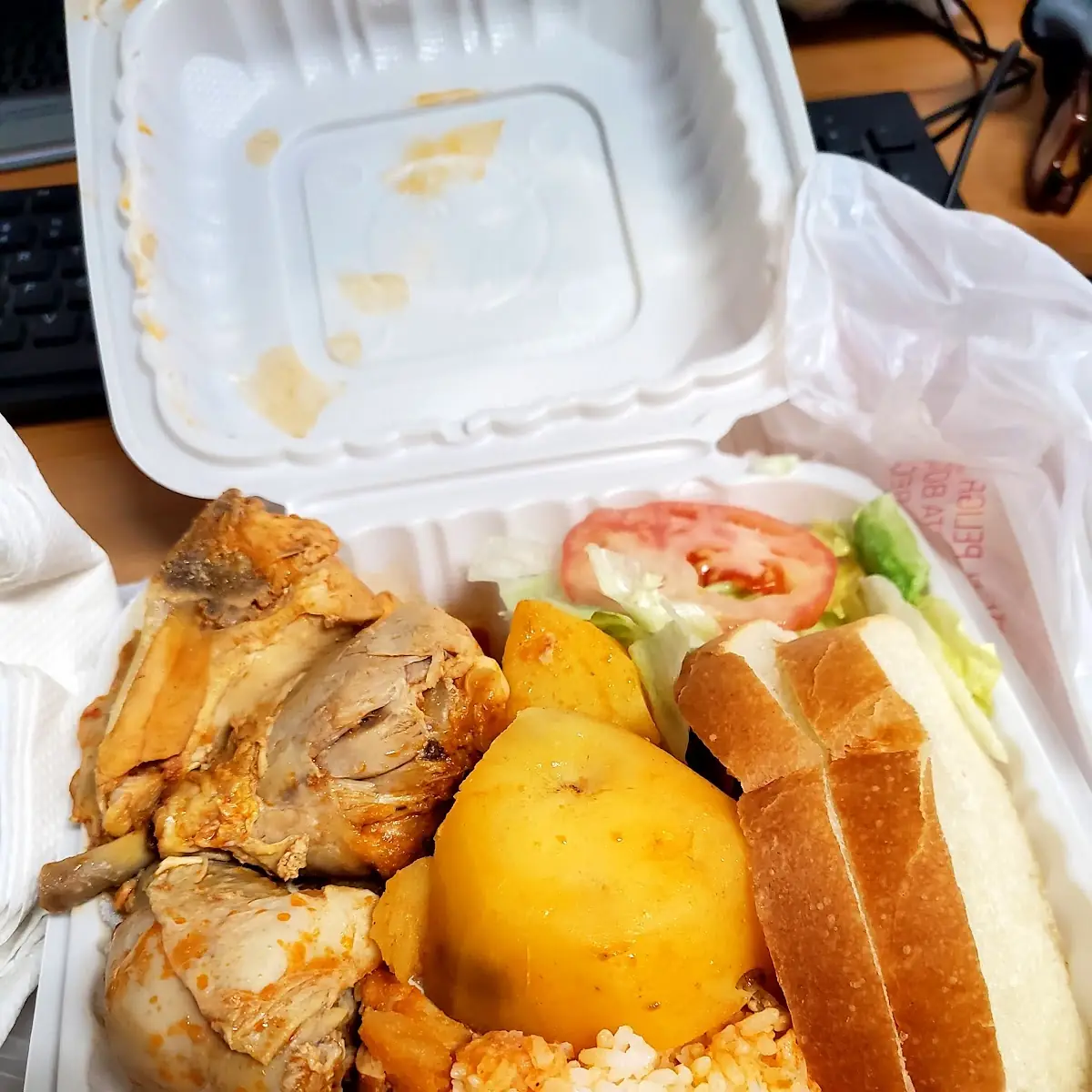 White Rice and Chicken Stew