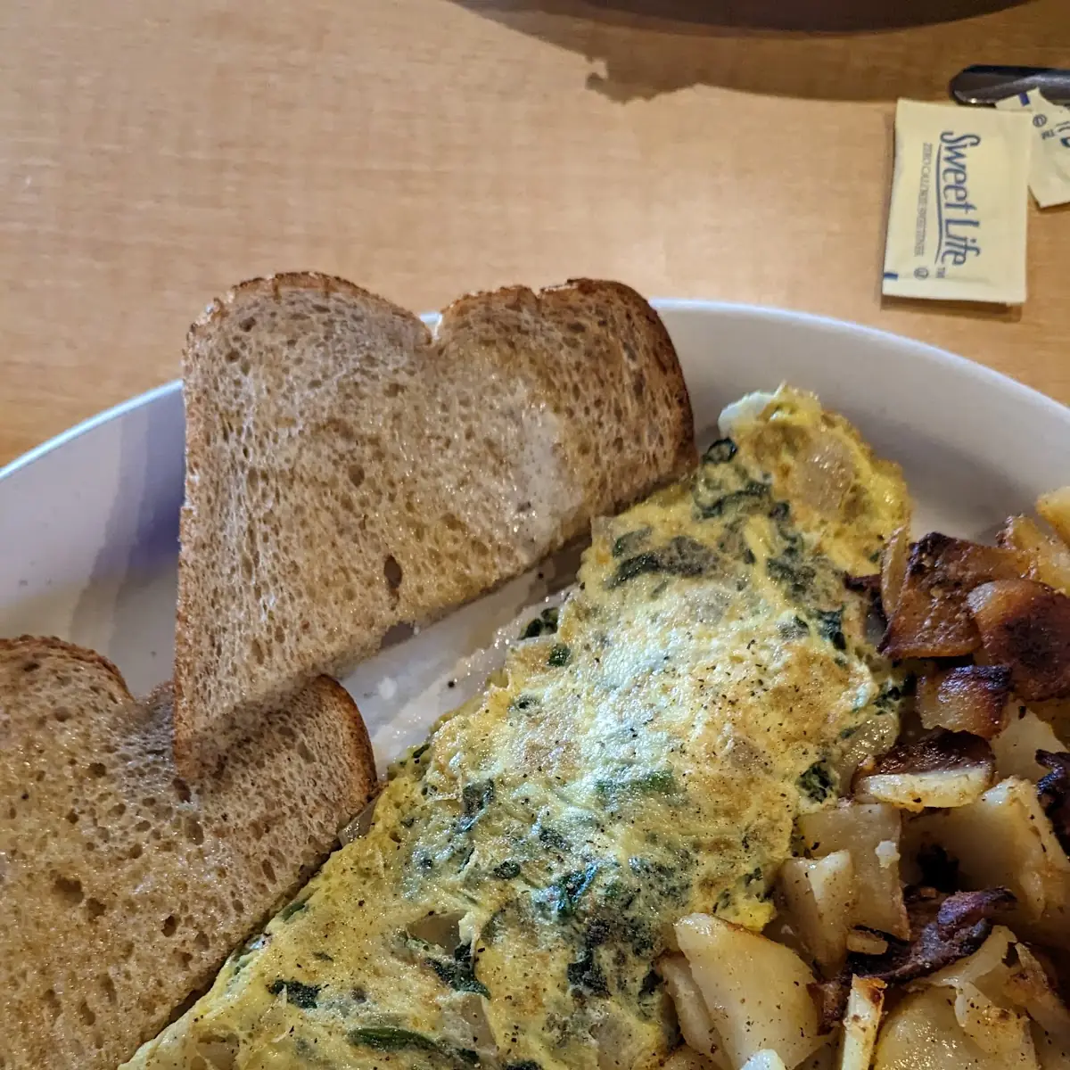 Western Omelet Home Fries