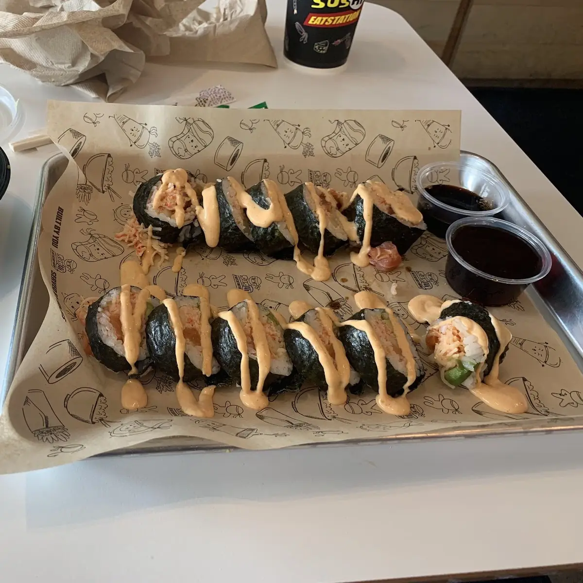 Chicka Wow Wow Hand Roll