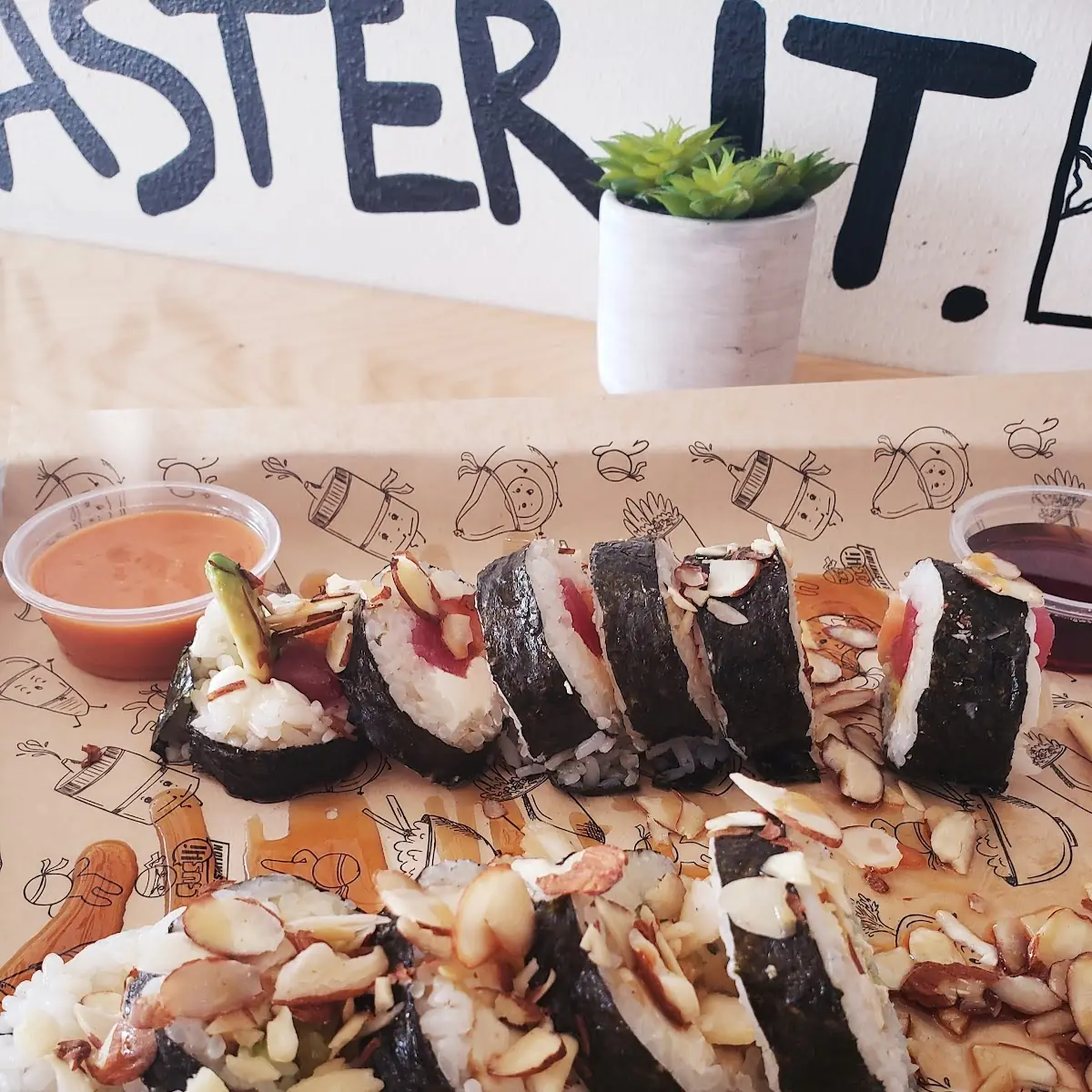 Holy Krab Hand Roll