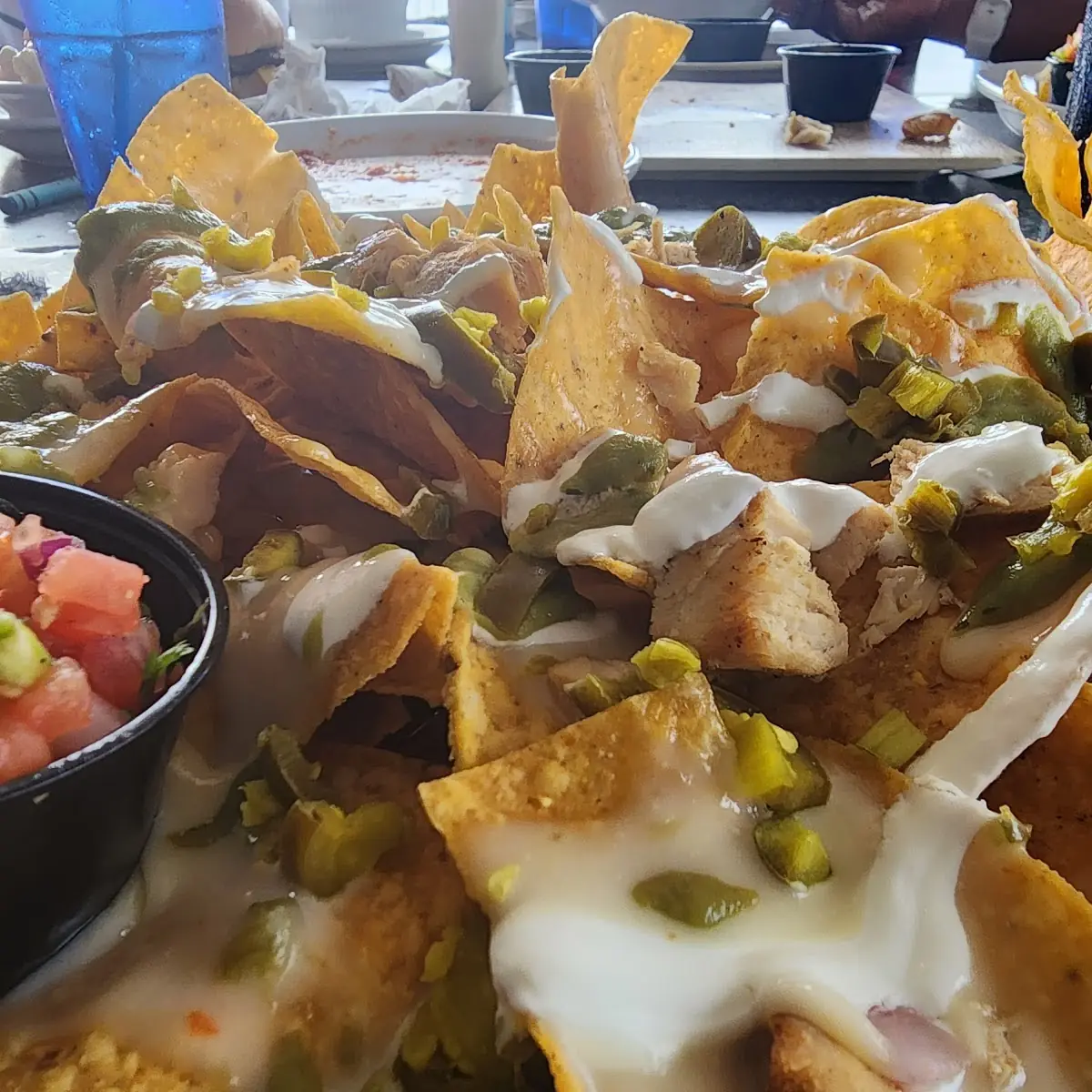 Chicken Nachos Supreme