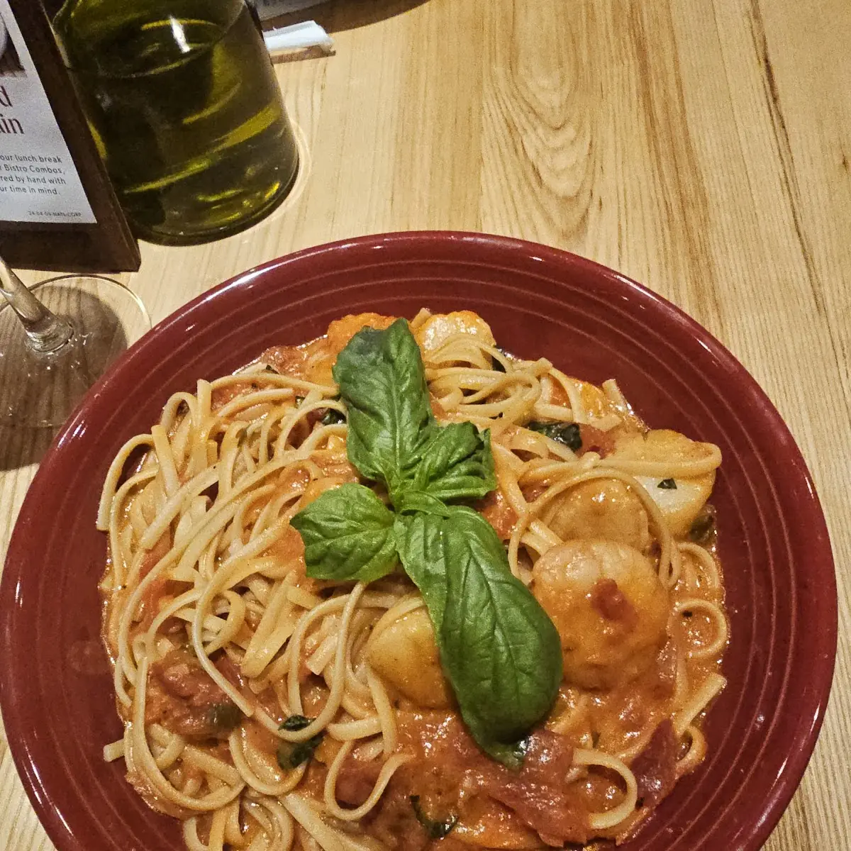 Shrimp & Scallop Linguine Alla Vodka