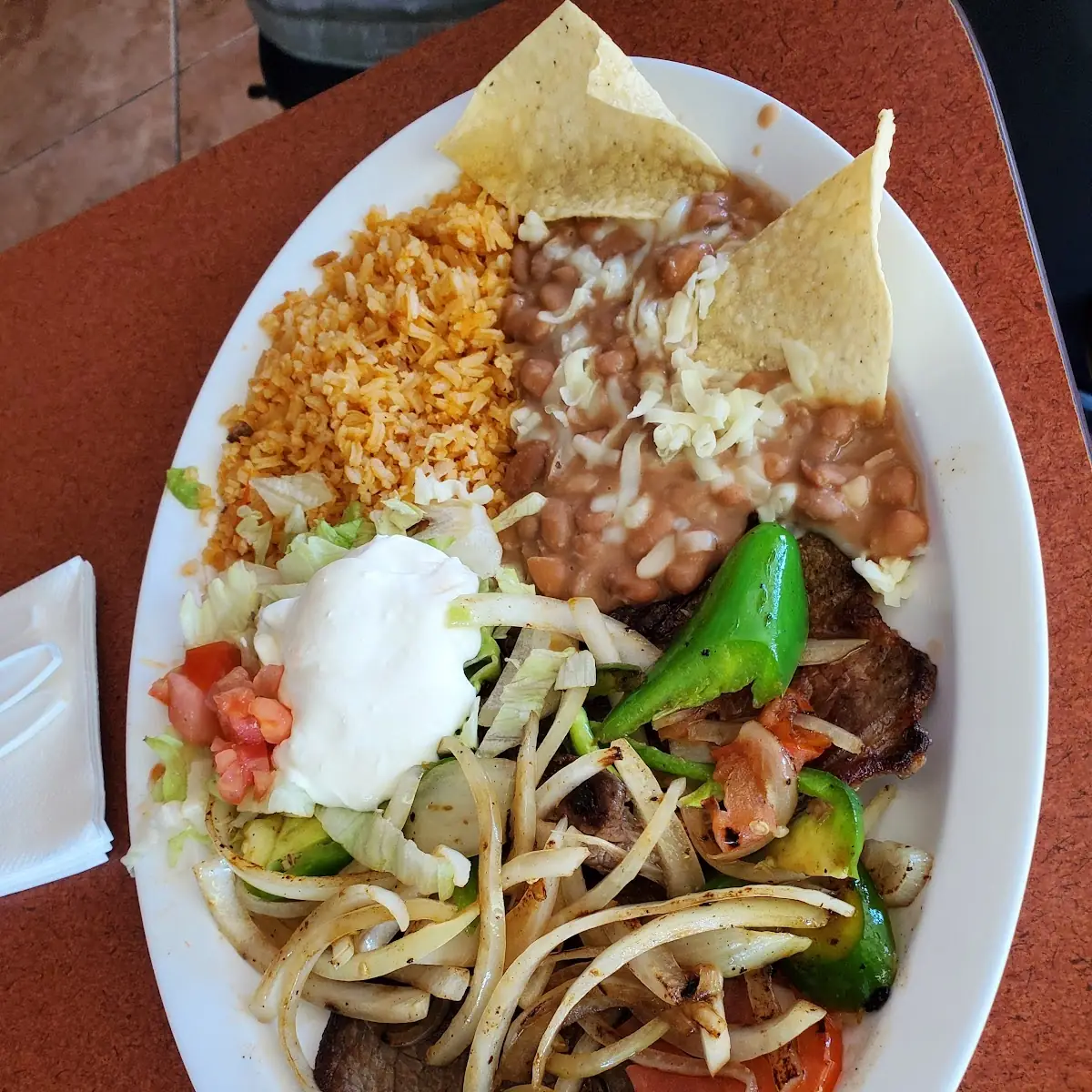 Beef Taquitos Plate