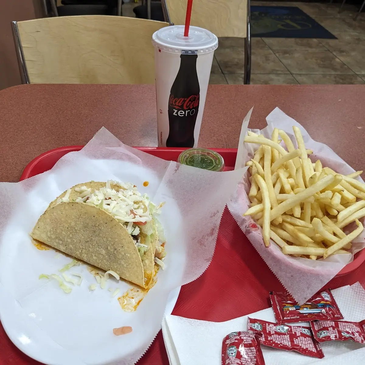 Hard Taco & Fries