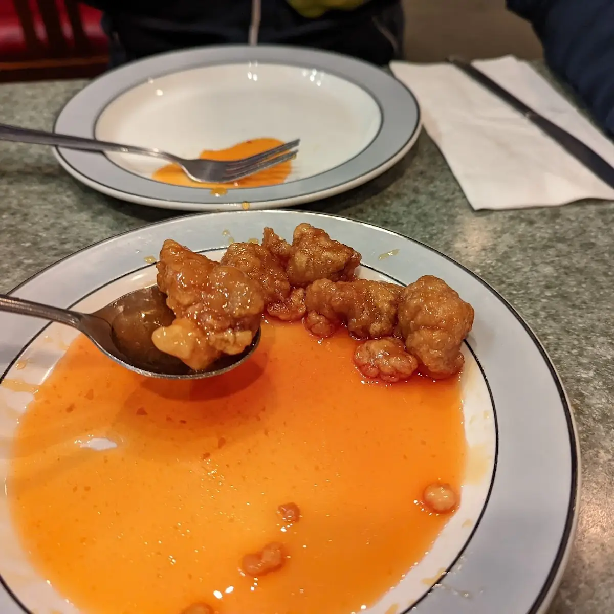Sweet and Sour Pork, Gilly's Restaurant