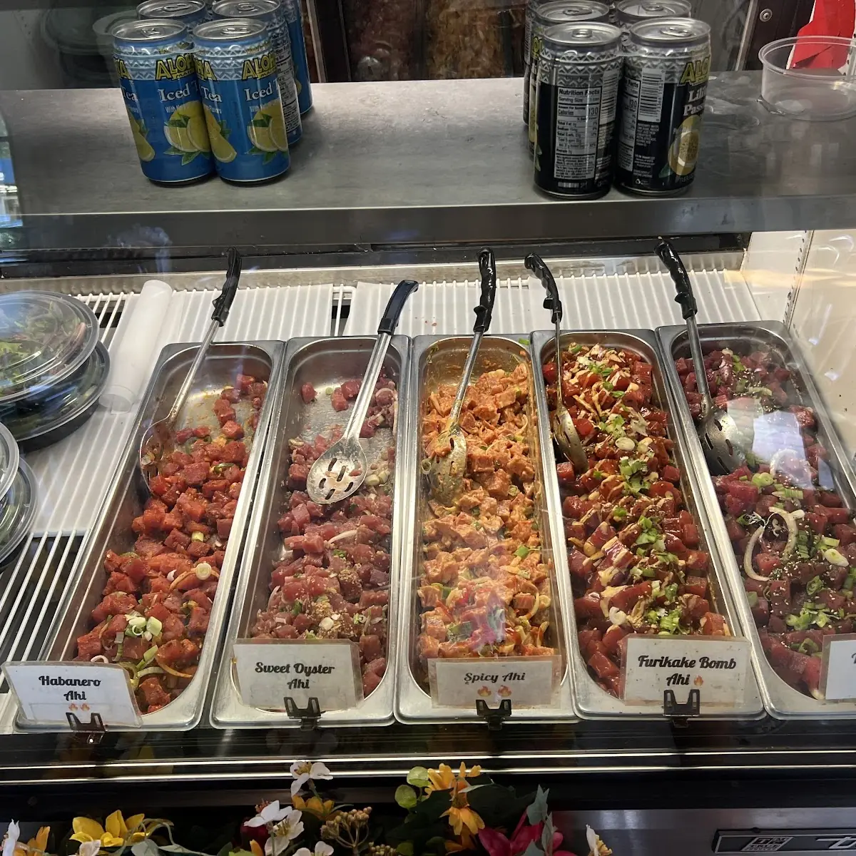 Fresh Cut Fish Poke Options