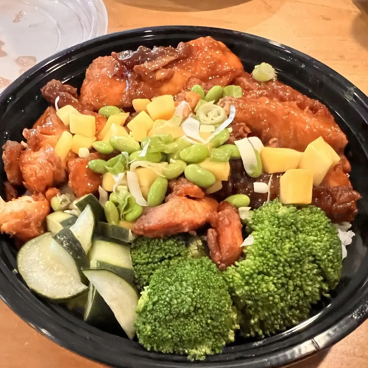 Grilled Salmon Bowl with Vegetables