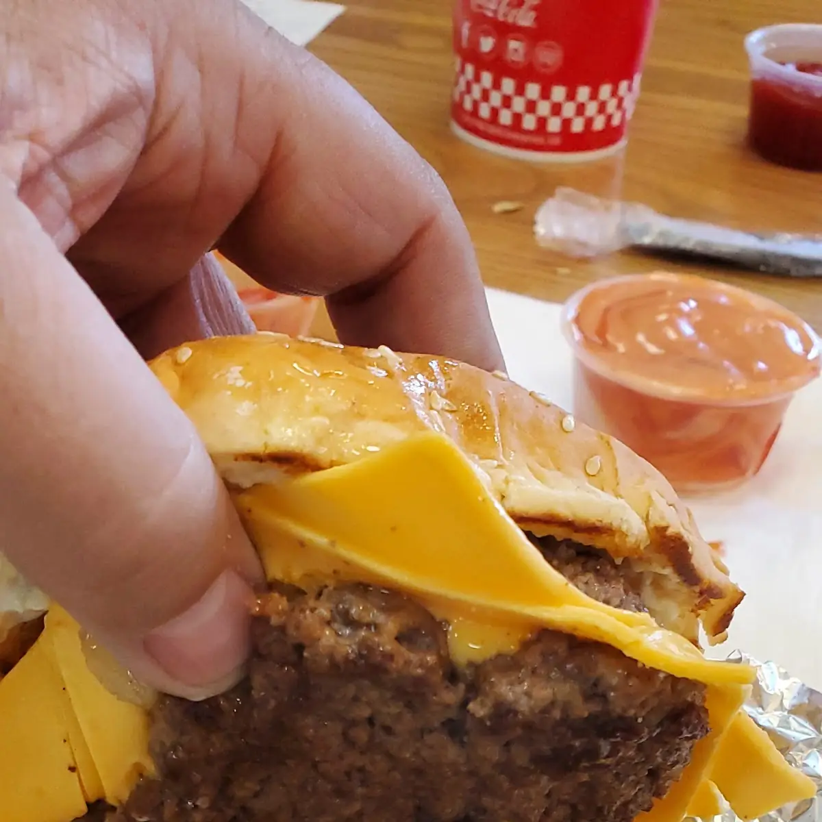 Mushroom Swiss Burger