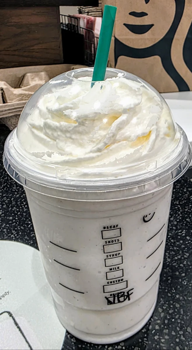 Vanilla Bean Creme Frappuccino