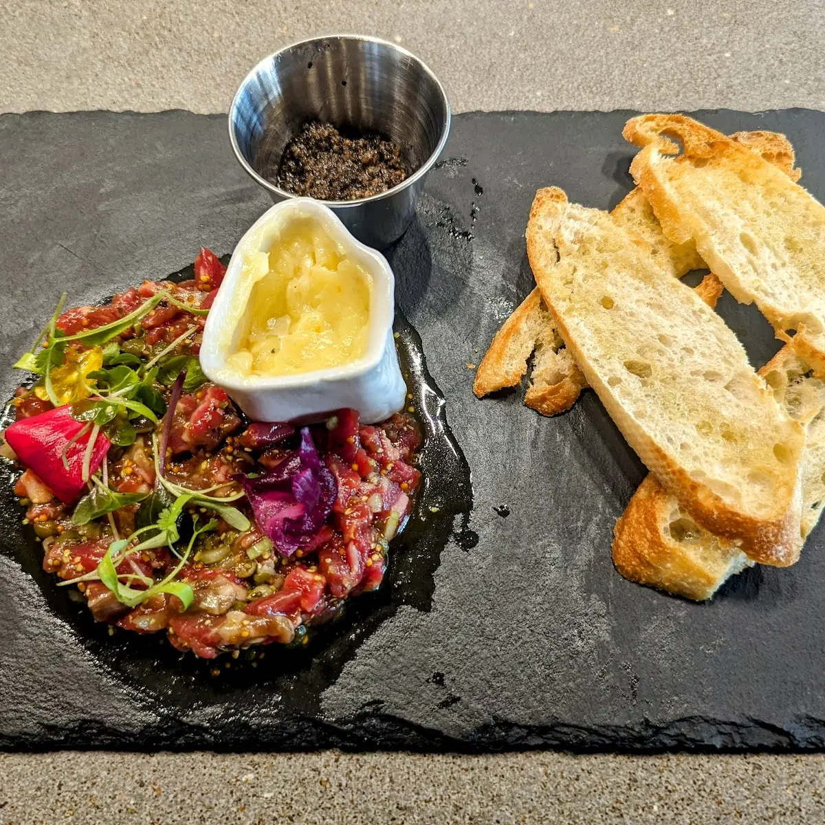 Bone Marrow & Steak Tartare
