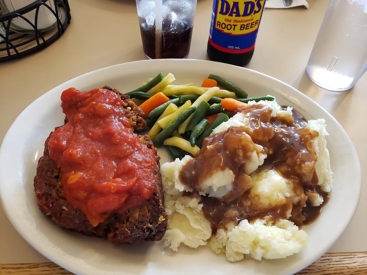 Meatloaf, Miss Ingersoll Restaurant
