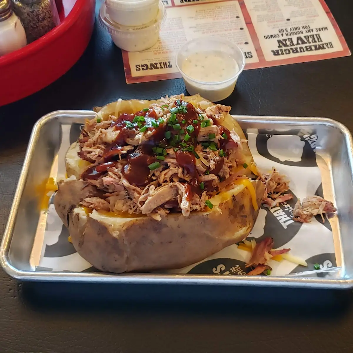 Dressed Baked Potato