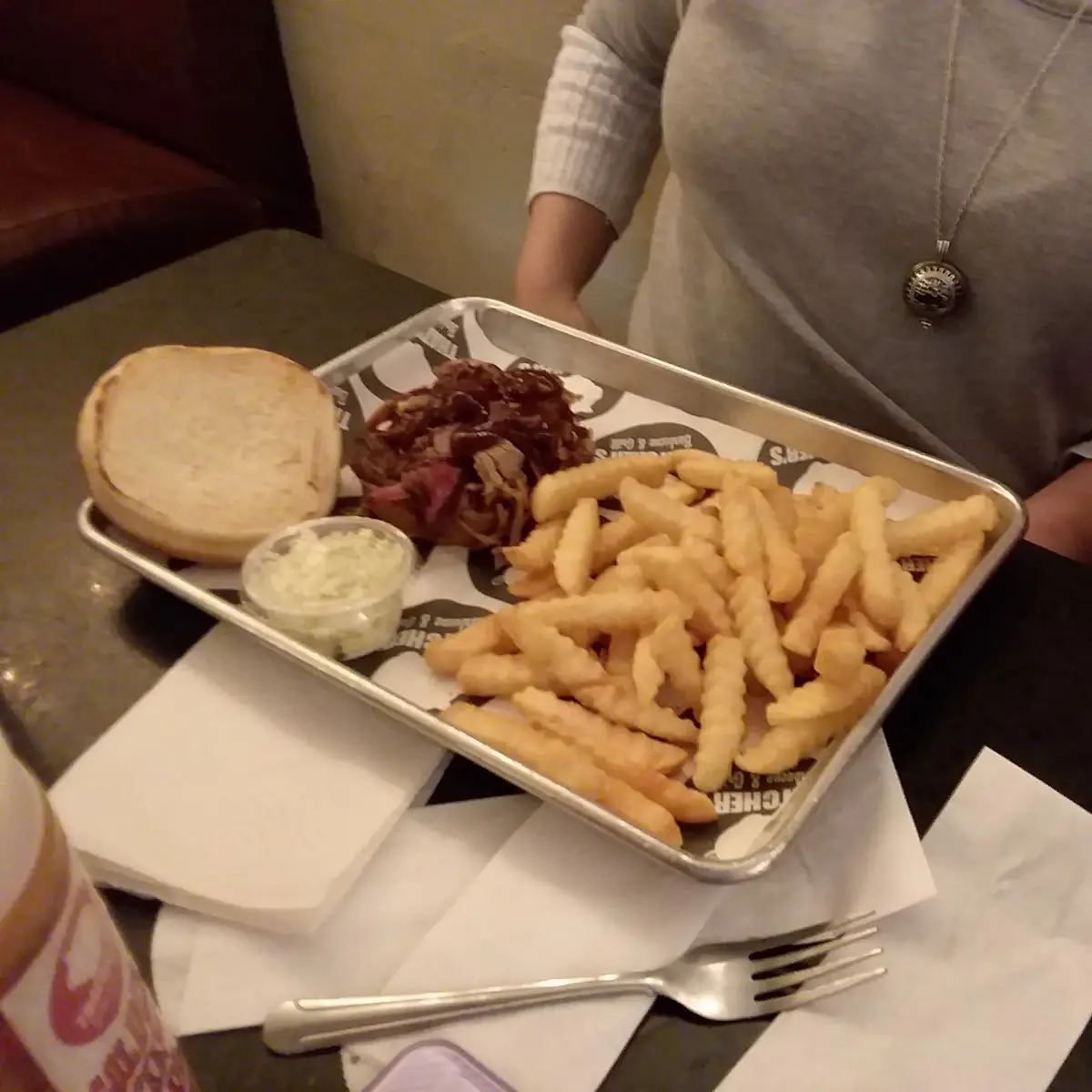 Pulled Pork Sandwich Platter