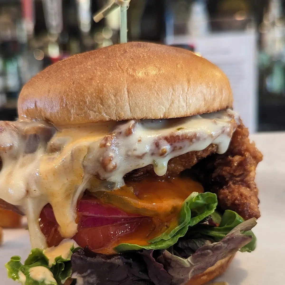 Hot Chicken Sandwich