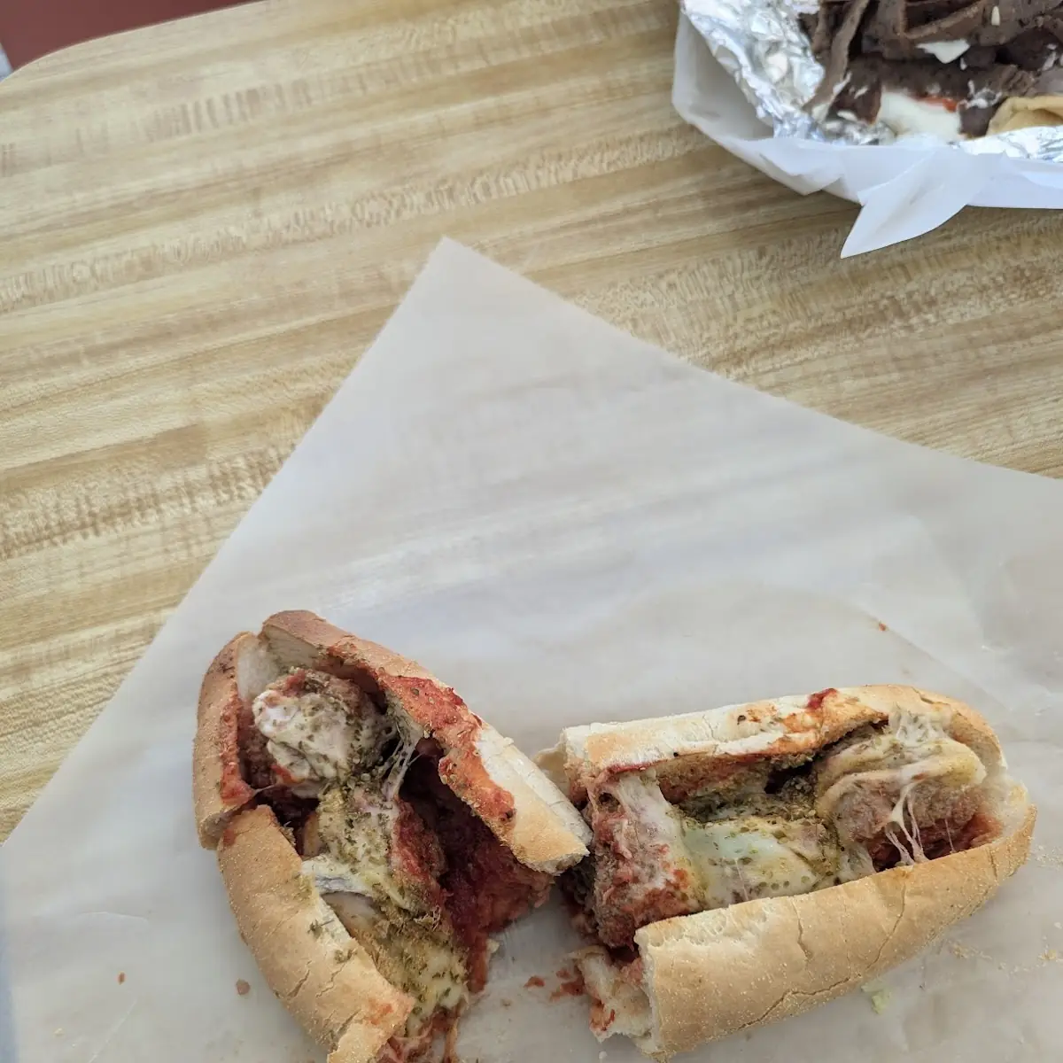 Meatball Sub Provolone Cheese