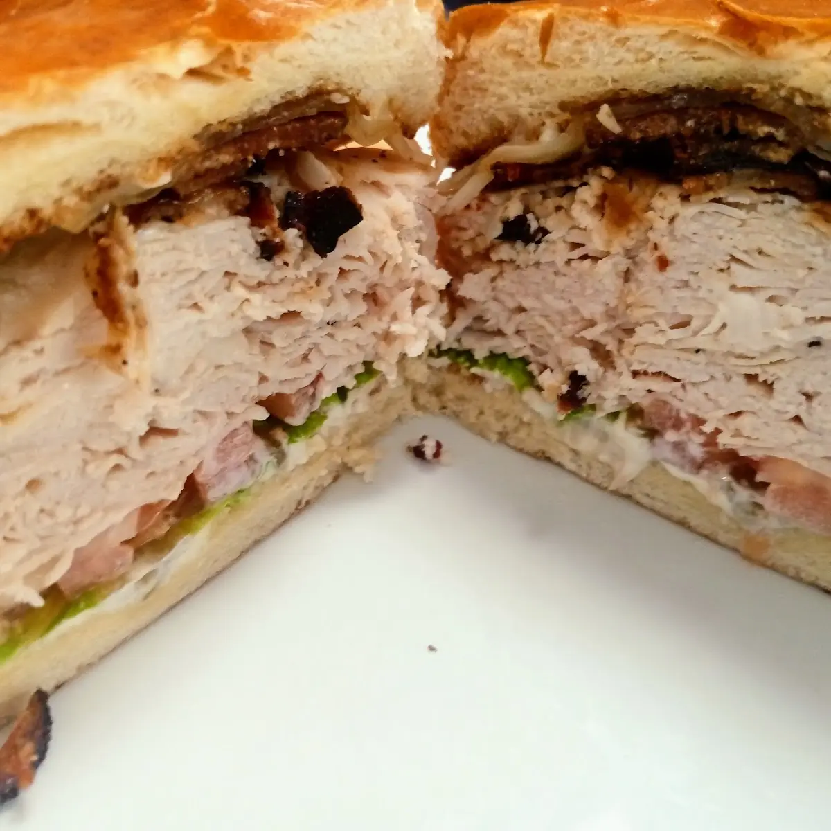 Candied Bacon Turkey Sandwich