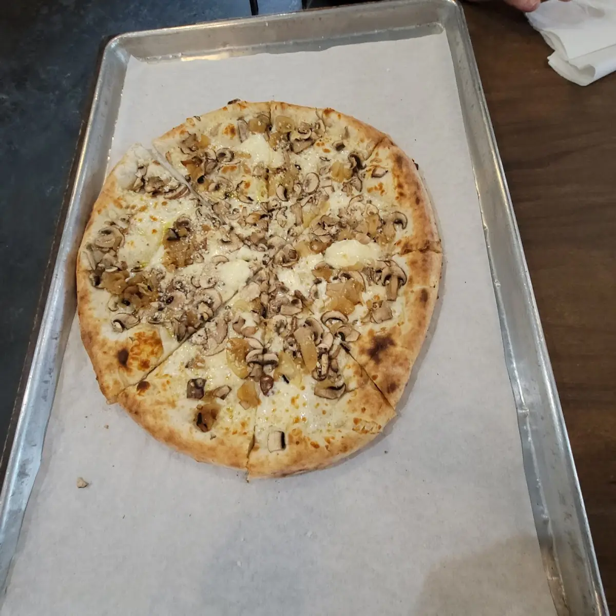 Mushroom Pizza