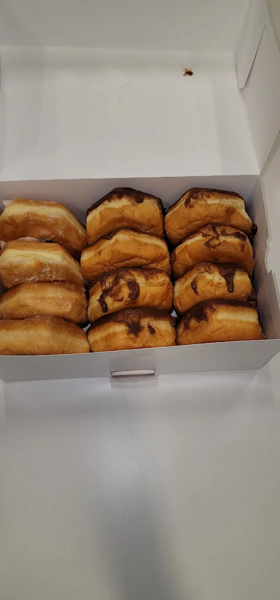 Chocolate and Glazed Donuts