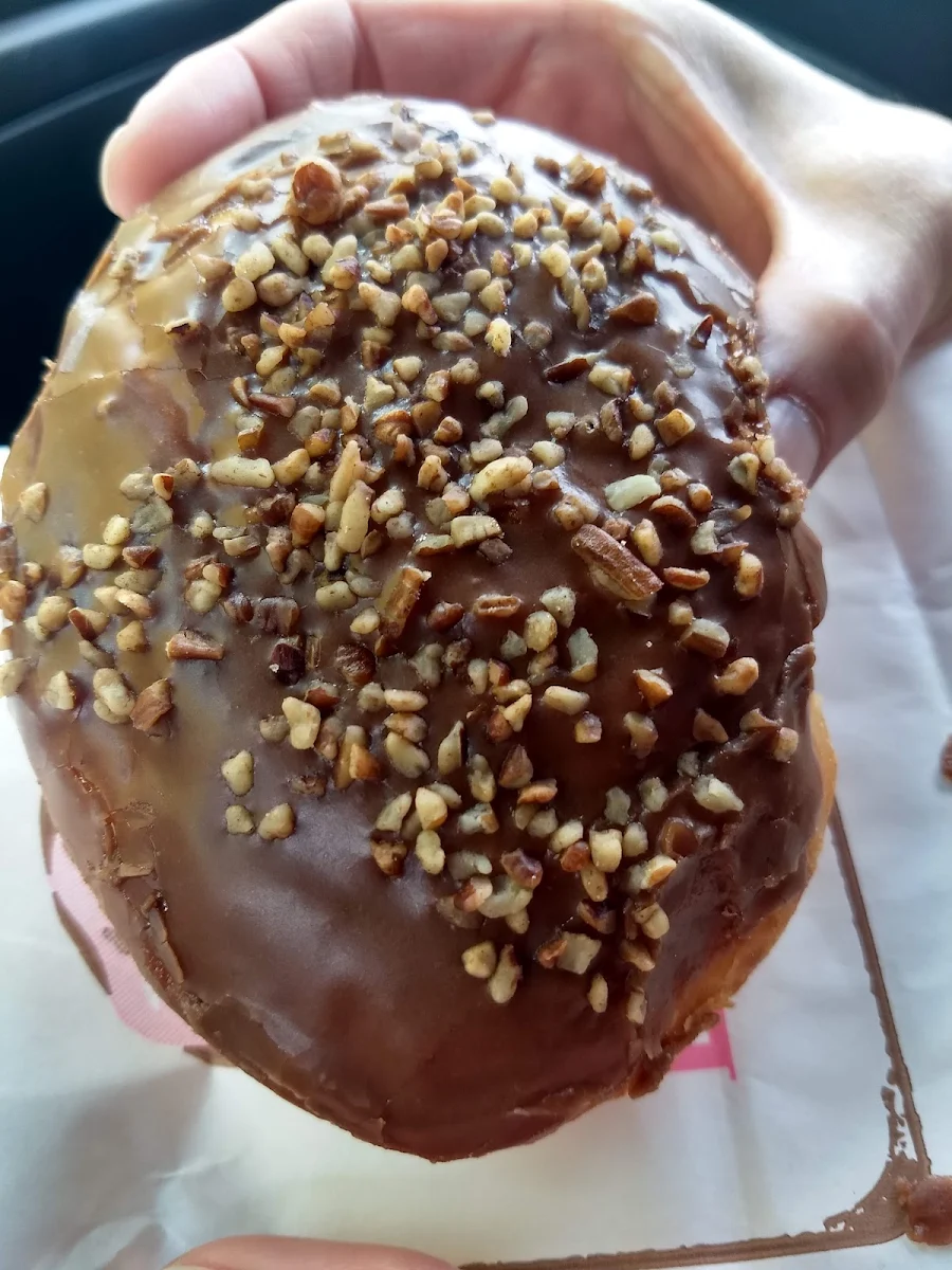 Chocolate Pecan Donut