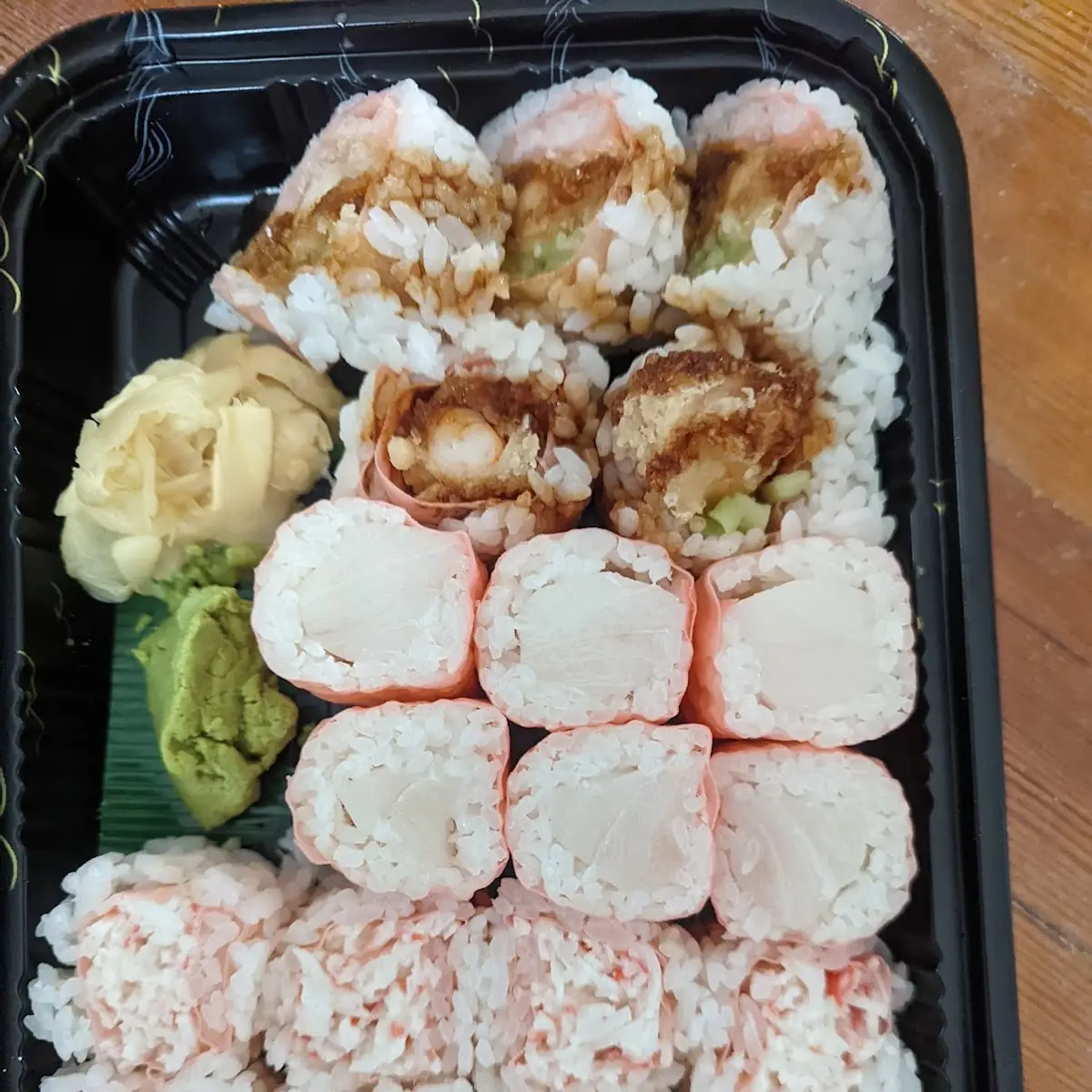 Three Roll Lunch Special with Soy Paper